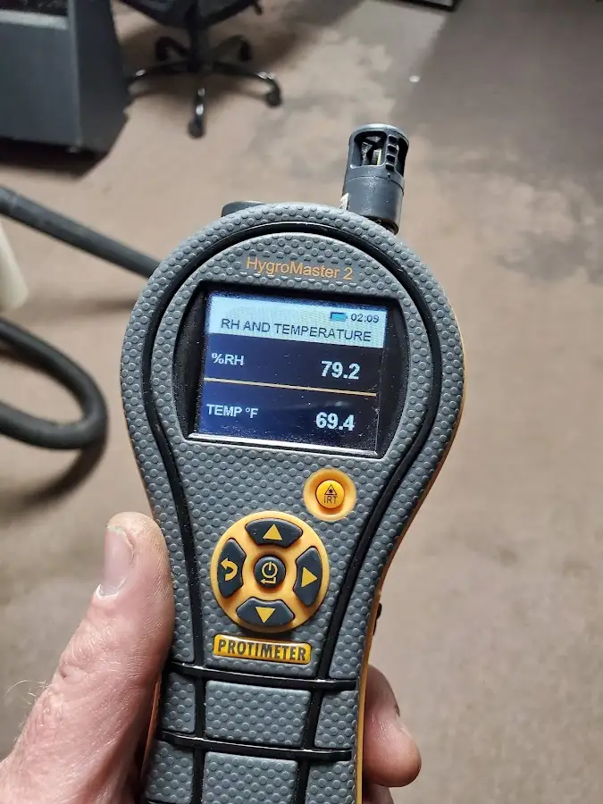 Moisture meter humidity assessment for Mold Remediation & Removal in Central